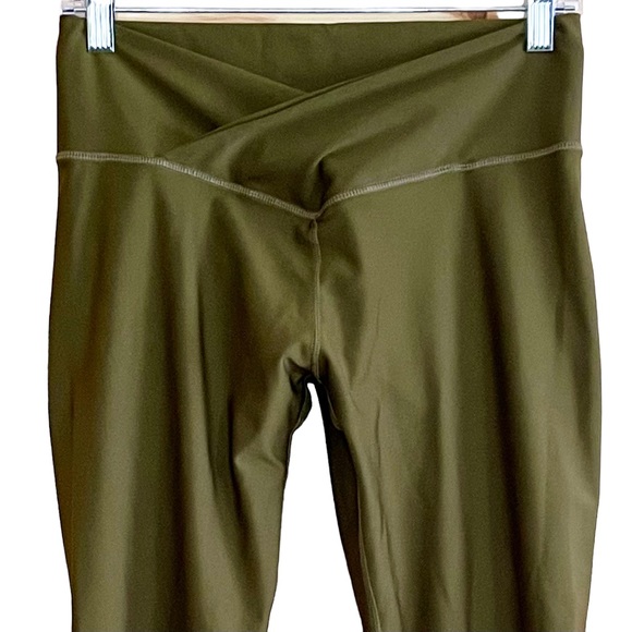 Obsession Shapewear Leggings Scrunched Butt Olive Size Large - Picture 6 of 10